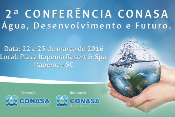 CONFERÊNCIA CONASA DISCUTE ÁGUA, DESENVOLVIMENTO E FUTURO