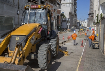 Av. Nereu Ramos terá interdição parcial para obras entre os dias 14 e 16 de agosto