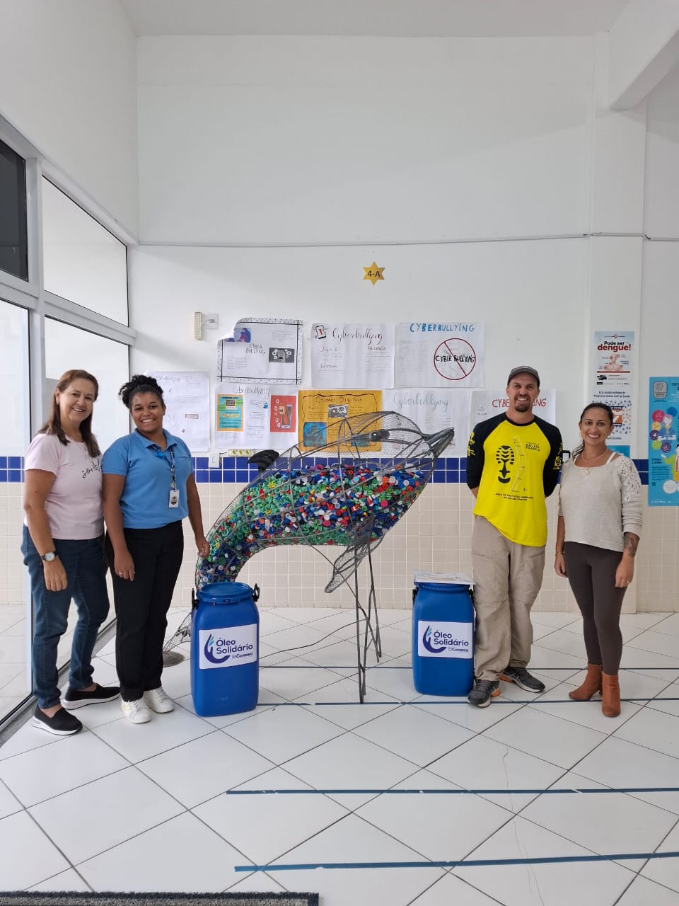 Começa a segunda edição do projeto Óleo Solidário com gincana em escolas municipais de Itapema